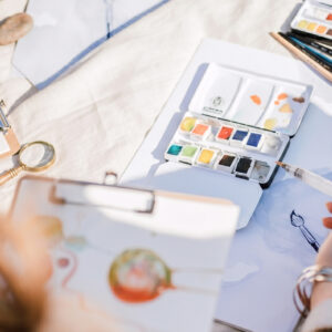 Aquarell malen im Freien: Tipps