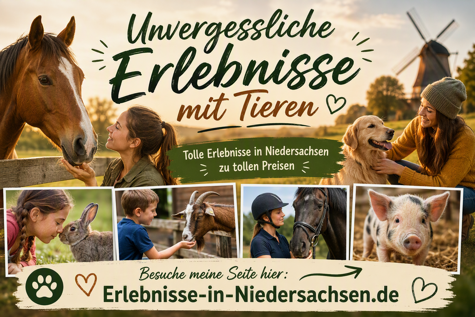Unvergessliche Erlebnisse mit Tieren
